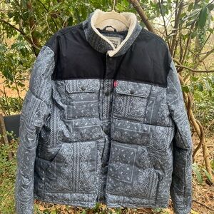 Levi's Paisley Puffer Jacket